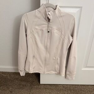 Lululemon Define Jacket (cream color)